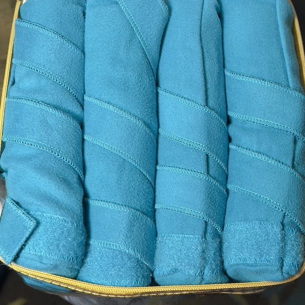 The Sleep Styler Large Blue Hair Rollers Preowned Like New